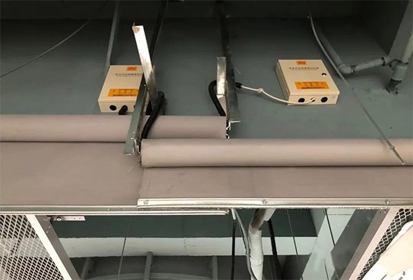 電動擋煙垂壁安裝及聯(lián)動測試